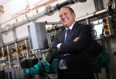 UK wastewater treatment capacity housing targets Simon Oakes Wilo infrastructure plant