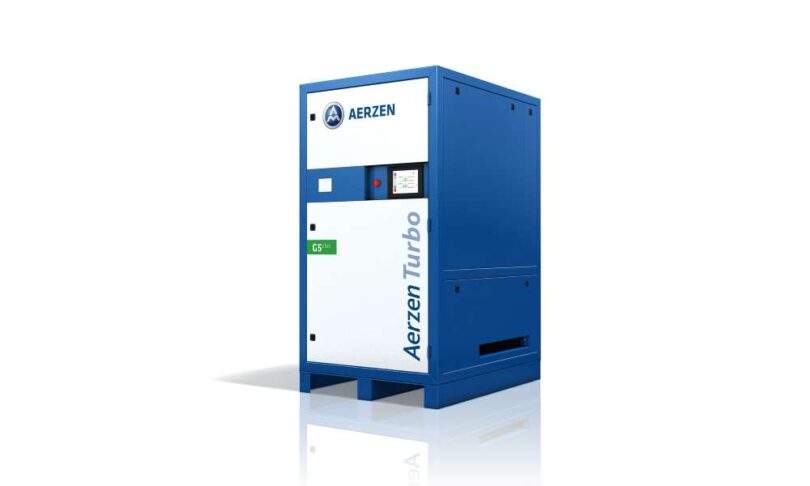 AERZEN wastewater aeration technologies IFAT 2026 turbo blower unit showing energy efficient aeration system equipment