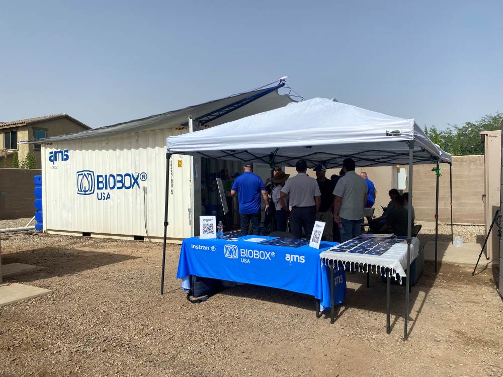 Open House Event in June 2024 Provided Participants with an Inside Look at the Live Demonstration of the BIOBOX&reg; Nitrate Biological Denitrification System at the Town of Gilbert.