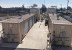 Monte Vista nitrate treatment plant groundwater system showing ion exchange treatment units at Well 34 facility