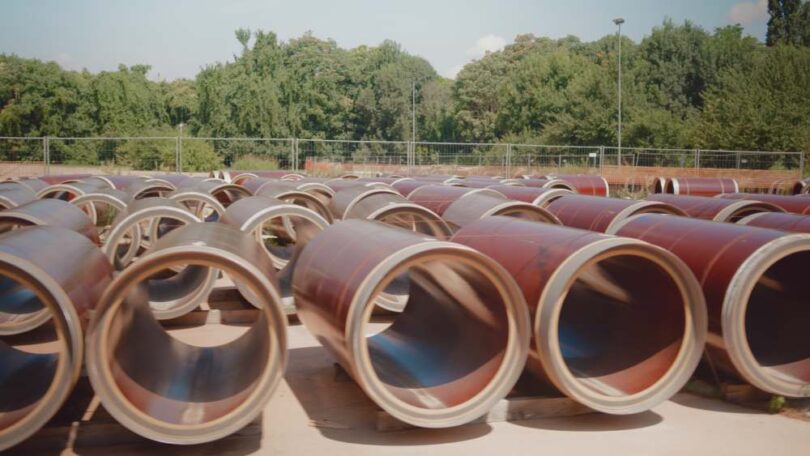 trenchless pipe jacking system vitrified clay pipes for urban wastewater networks