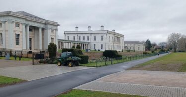 Water network resilience project near Greenwich Park in southeast London