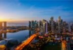 Singapore skyline where Jacobs will study a potential desalination plant for PUB