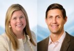 Meredith Emmerich and Joe Johnston, newly appointed executive leaders at Xylem, following the company's latest segment leadership appointments.