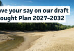 South East Water draft Drought Plan 2027&ndash;2032 consultation highlighting drought conditions and reduced reservoir water levels