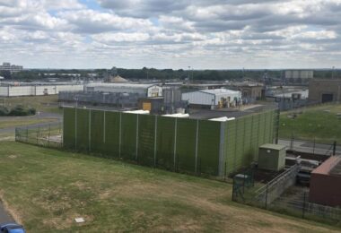 Ashford Common Water Treatment Works in Surrey where Barhale will reline the abstraction tunnel.