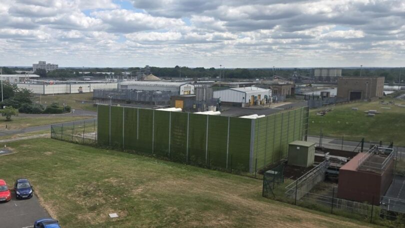 Ashford Common Water Treatment Works in Surrey where Barhale will reline the abstraction tunnel.