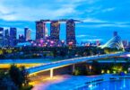 Singapore skyline highlighting the city-state's focus on long-term infrastructure and water security planning