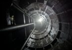 Inside a Thames Water tunnel shaft included in Barhale inspection and maintenance programme