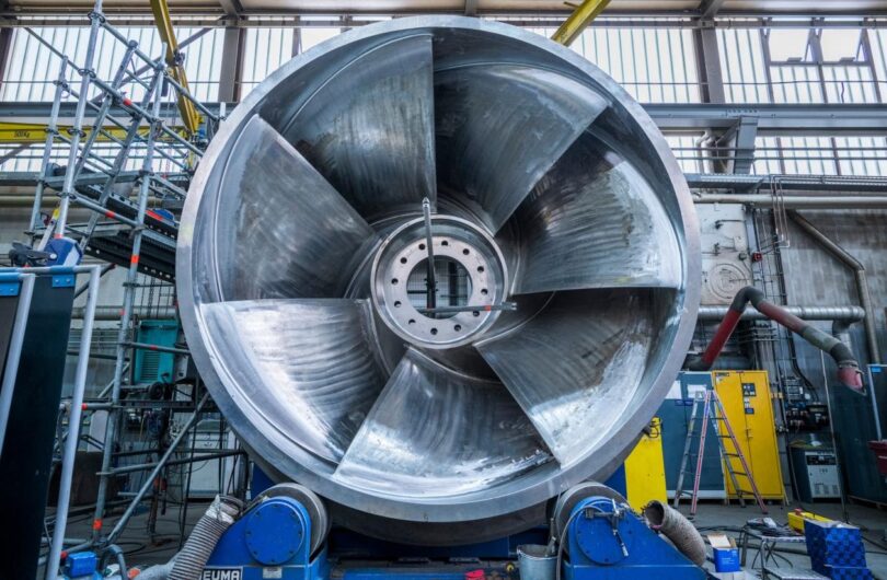 Pump turbine for Voith modernisation project at Torrejón pumped storage plant