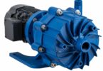 Finish Thompson MSDB magnetic drive sealless centrifugal pump designed for water and wastewater treatment applications.