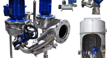 Industrial Flow Solutions OverWatch Direct In-Line Pump system for wastewater applications