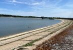 Bough Beech Reservoir under blue sky during hot weather