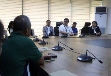 LWUA officials meeting with Philippine Association of Water Districts officers