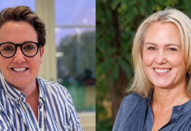 Katy Ringsdore, Chief Corporate Affairs Officer at South East Water and Kerri Ricketts, Customer Services Director at South East Water
