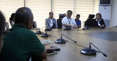 LWUA officials meeting with Philippine Association of Water Districts officers