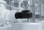 ABB integrated variable-speed motor installed on a water pumping system