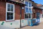 SuDS rainwater planters installed at a school in Merton, London