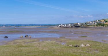 Taw Torridge Estuary in North Devon where wastewater network improvements are planned