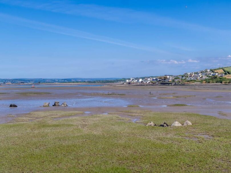 Taw Torridge Estuary in North Devon where wastewater network improvements are planned