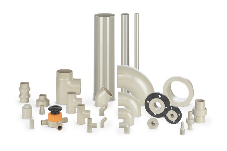 SYGEF Ultra pipes, fittings and valves for ultrapure water distribution