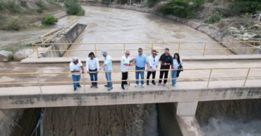 ClearPower and PEOT representatives visiting the Tinajones water system in Peru