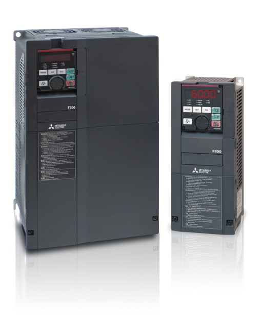 Mitsubishi Electric FR-F800 variable frequency drives for pump control