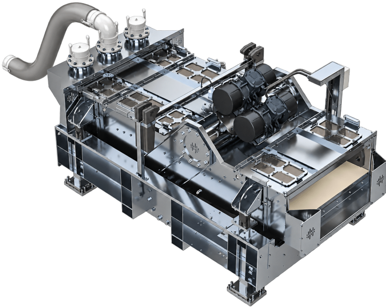 Duperon SmartWave Septage Receiving screening system